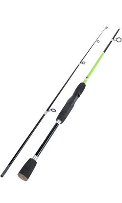 Sougayilang Graphite Lightweight Trout Rods 2 Pieces EVA Handle Crappie Spinning Rod - 6‘