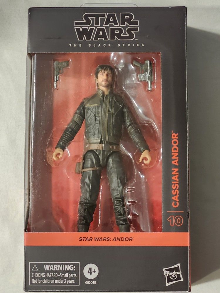 2024 STAR WARS THE BLACK SERIES. STAR WARS ANDOR. #10 CASSIAN ANDOR 6" ACTION FIGURE.