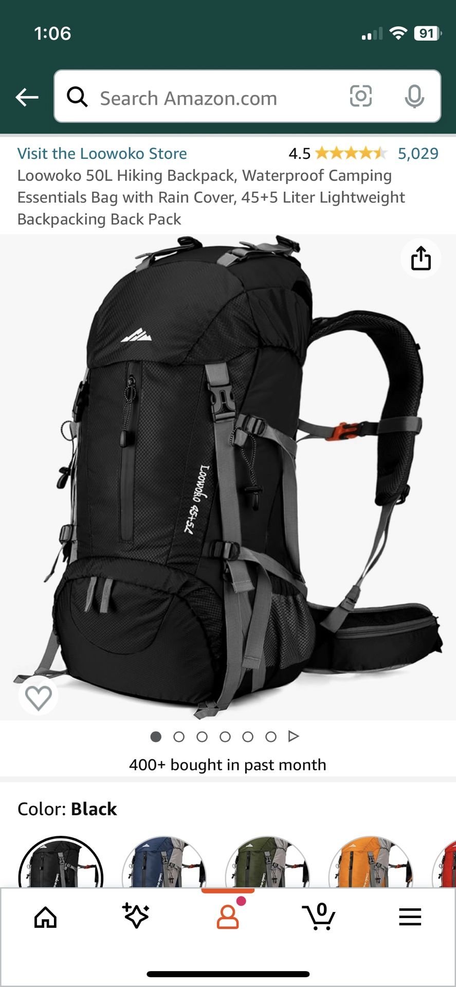 Travel/Hiking backpack 