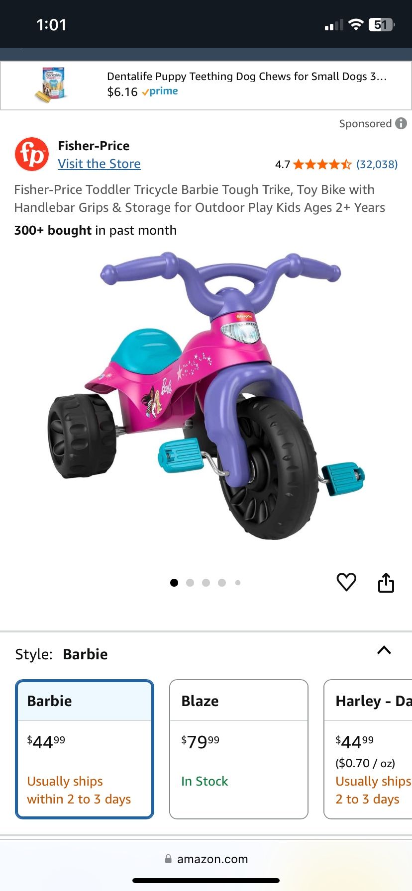 Barbie Bike