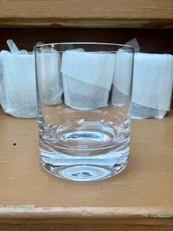 Williams Sonoma Classic Double Old Fashioned Glasses Set Of 4 - Like New