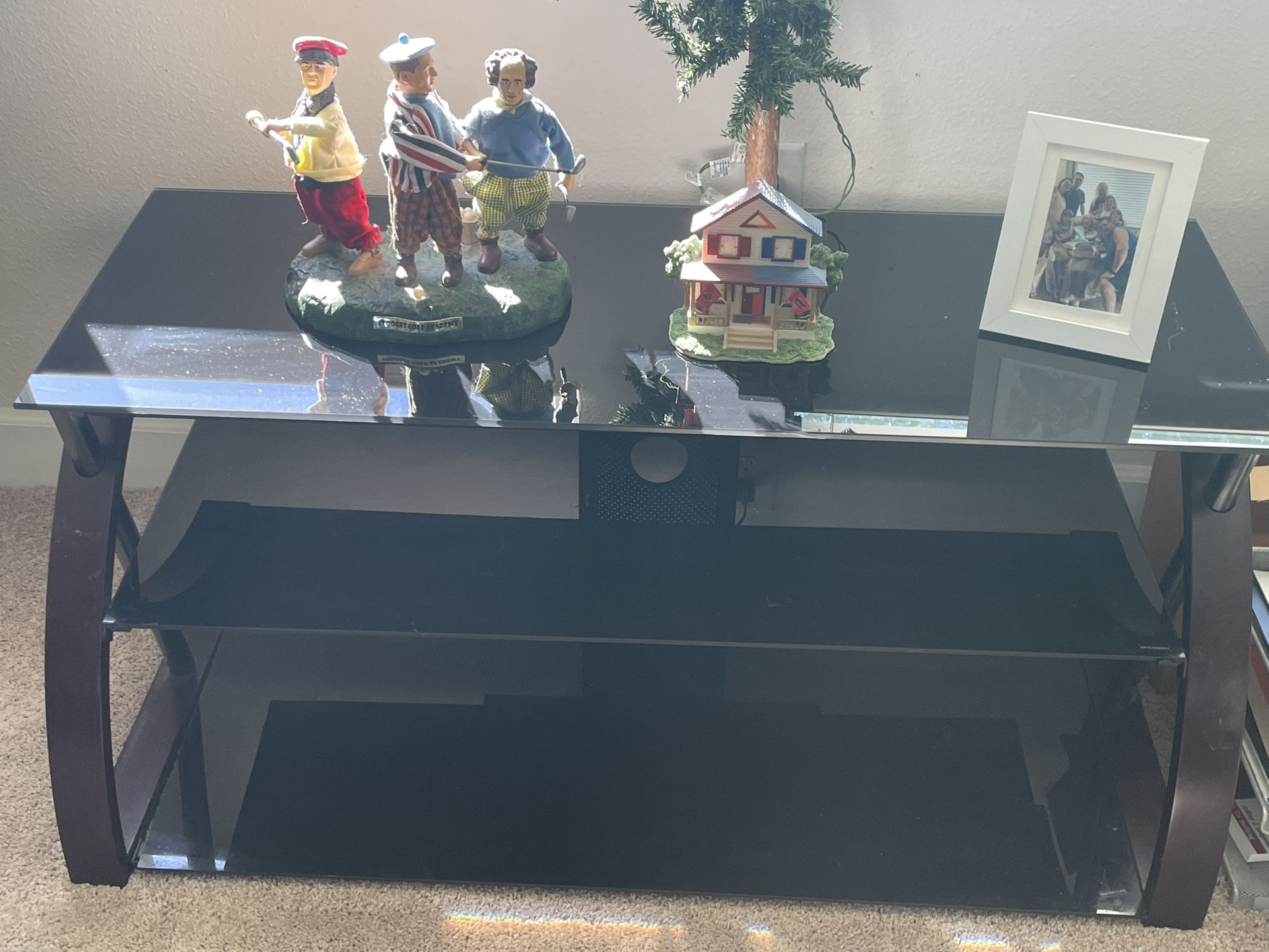 Glass Shelving Unit