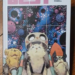 Man's Best Paperback Comic Book Earth New Planet Winters Cats