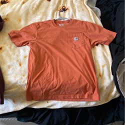 Carhartt Orange Shirt 