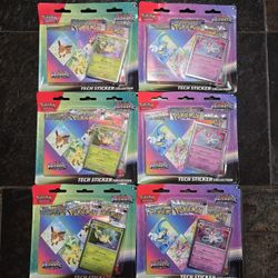 Pokemon Prismatic Evolutions Tech Sticker Collection Sealed