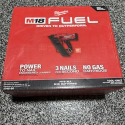 Milwaukee M18 FUEL 3-1/2 in. 18-Volt 30-Degree Lithium-lon Brushless Cordless Framing Nailer (Tool-Only)