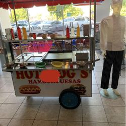 Carrito De Multi Uso / Hot Dog, Hamburger, TACOS Etc.