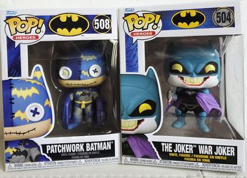 Funko Pop Patchwork Batman & War Joker
