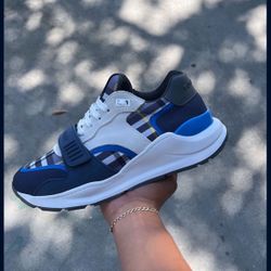 BURBERRY RAMSEY BLACK CHECK NAVY