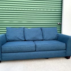 Beautiful Royal Blue Sofa 79x33x30 