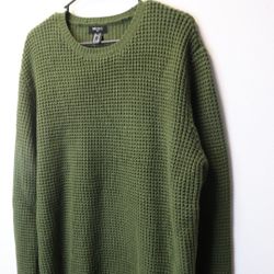 Forever 21 Green Super Cute Sweater For SALE 