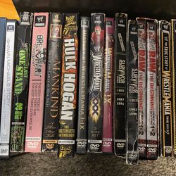 WWE WWF WCW DVD Lot! Hulk Hogan DX Wrestlemania