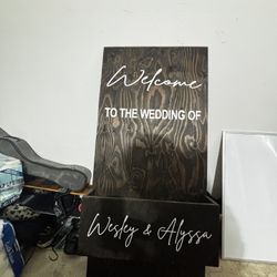 Wedding Sign