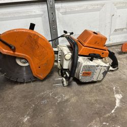 Stihl 760 Concrete Saw 