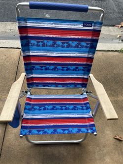 2 Copa Beach Chairs (Blue And Pink)