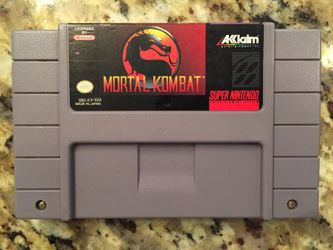 Nintendo SNES Mortal Kombat