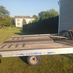 Load Rite Trailer - Aluminum - Tilt