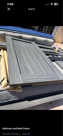 Twin bed and frame