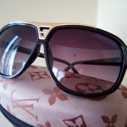 Louis Vuitton Gold Evidence Sunglasses
