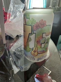 Puerto Rico Glass Cup