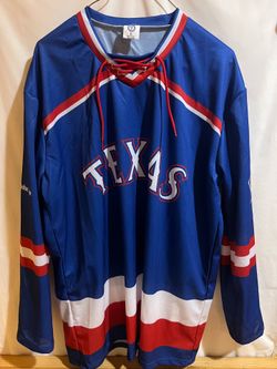 Texas Rangers Hockey Jersey SGA Promo Night 8/26/25 Size XL Used Good Condition $30 Meet Up In Irving @dfwgoods