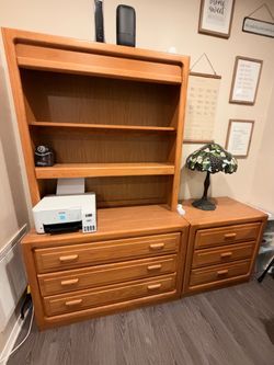 Dresser hutch combo