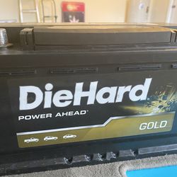 Die Hard Car Battery - Gold Brand 