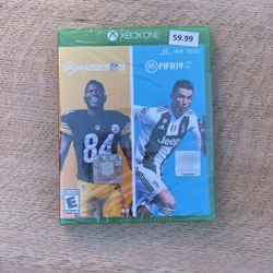Xbox madden 19 FIFA 19 combo game