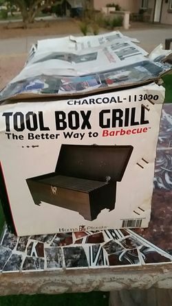 Tool box charcoal grill brand new