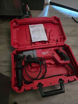 8 Amp Corded 1 in. SDS D-Handle Rotary Hammer 2-Cutter SDS-Plus Carbide Hammer Drill