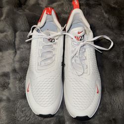 Red And White Nike Air Max 270 Size 12 Men’s 