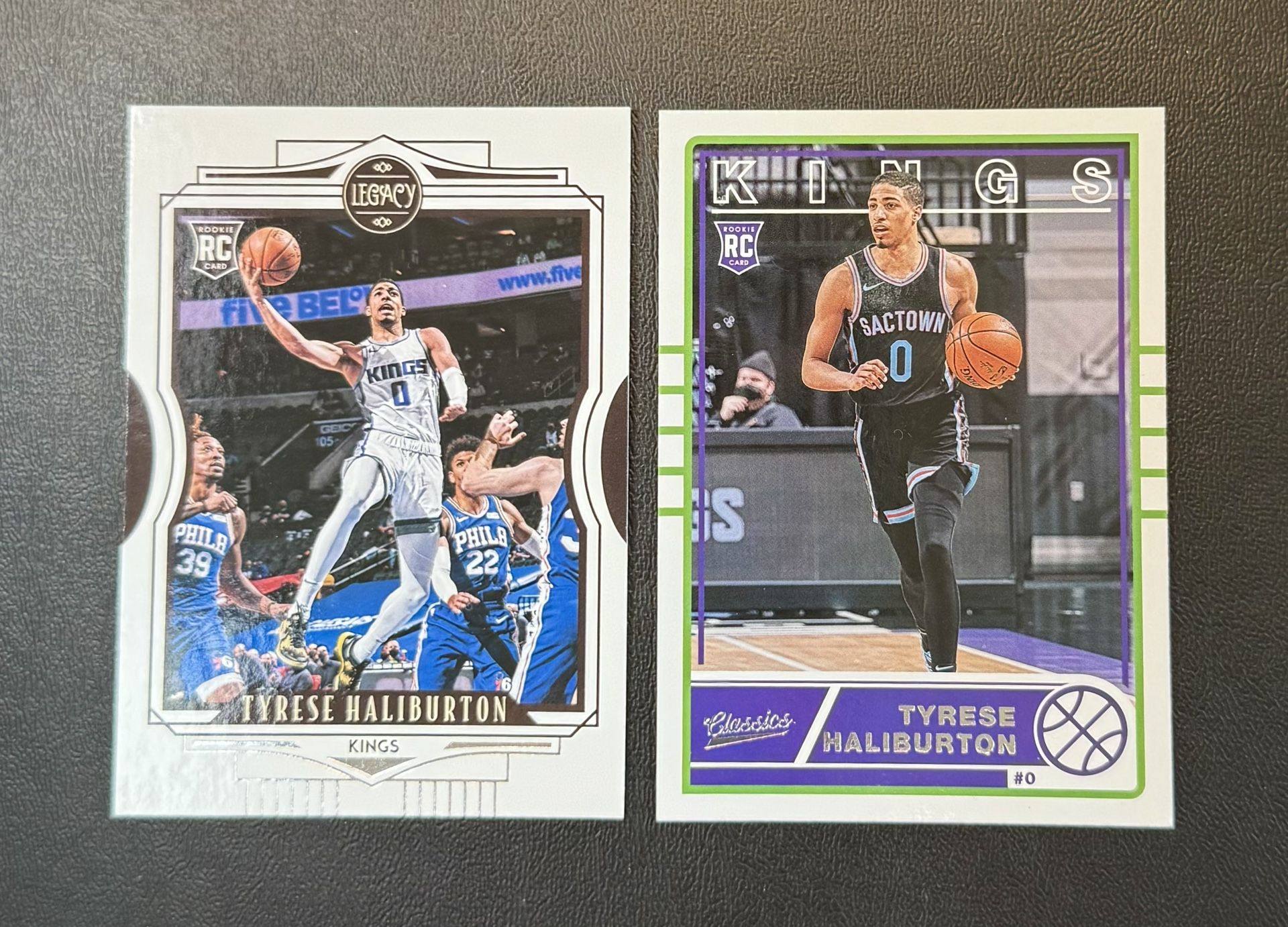 2020-21 Chronicles Basketball Tyrese Haliburton RC Lot x 2 