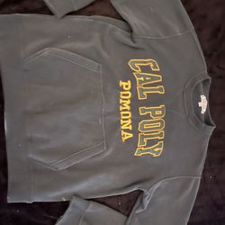 Cal Poly Pomona Dark Green Crewneck Sweatshirt (Medium)