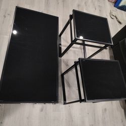 3 set black tables $20 for all pick up only