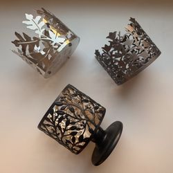 Set of 3 Bath & Body Works 3-Wick Candle Holders