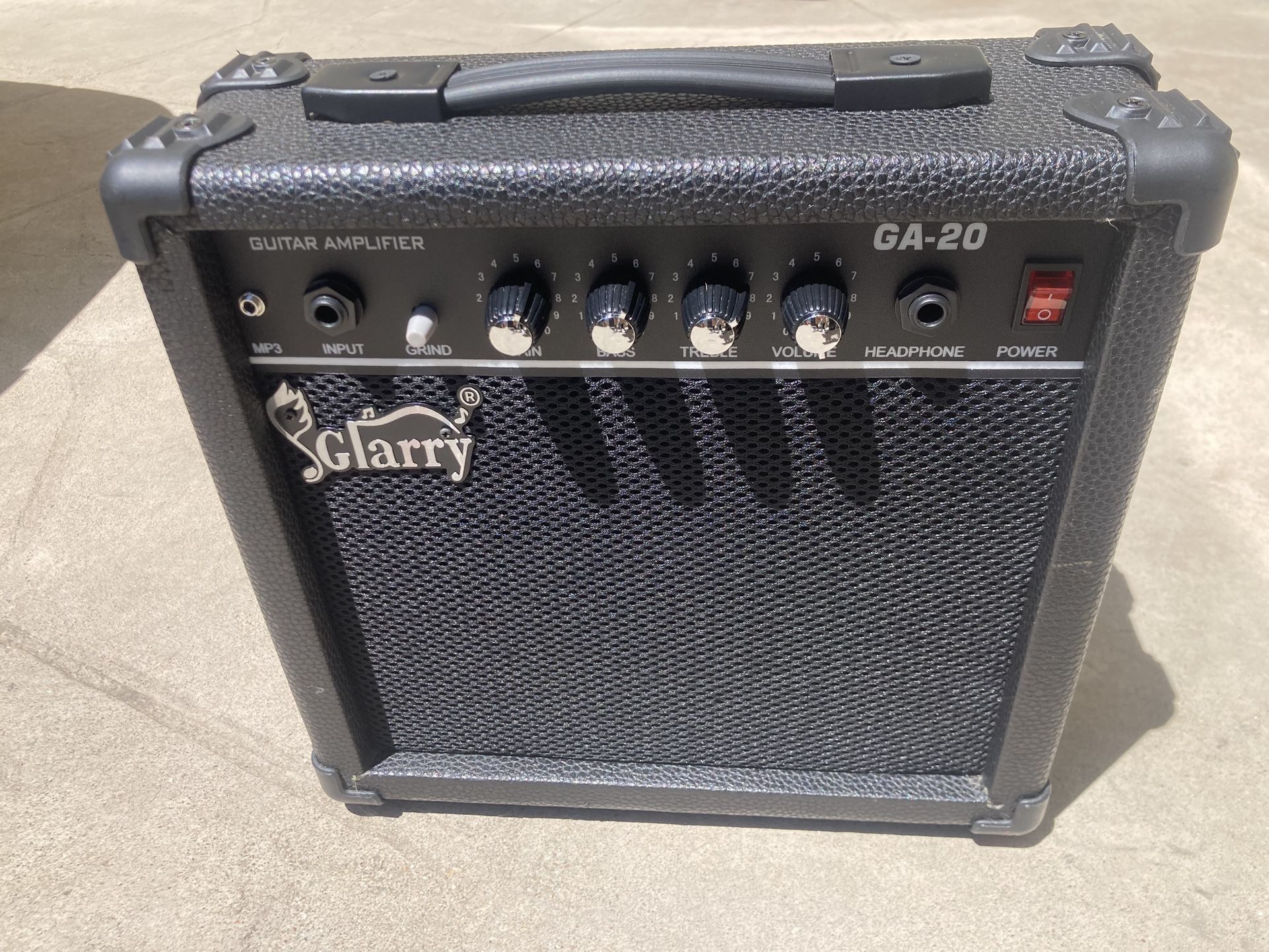 Glarry Small Portable Guitar Practice Amp Amplifier