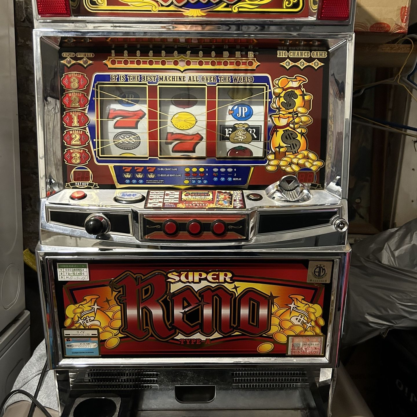 Super Reno Slot Machine for Sale in Chicago, IL - OfferUp