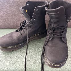 Black Dr Martens Air Cushioned Sole Size 10 Mens