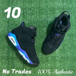 Size 10 Air Jordan 6 Retro “Aqua” 🍇 