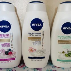 Nivea Body Wash- 2 For $9
