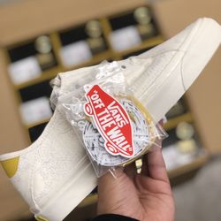 Rhude vans white diamo $140