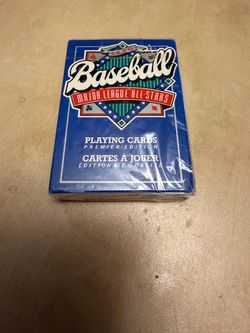 Baseball playing cards