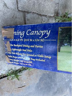 Dining canopy