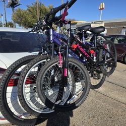 3 Bikes and a Rack..