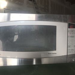GE Microwave Stainless Still