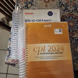 New 2024 CPT & ICD 10 Coding Books