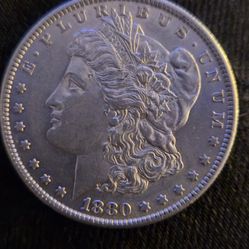 1880 S Silver $ 