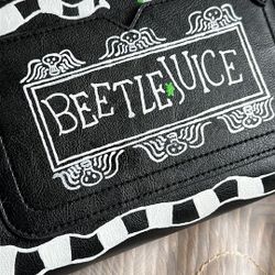 Beetlejuice personally HandPainted  Wallet-no straps 9”