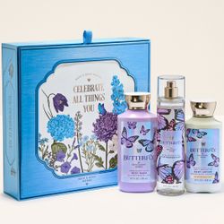 Bath And Body Gift Set Butterfly Mothers Day 
