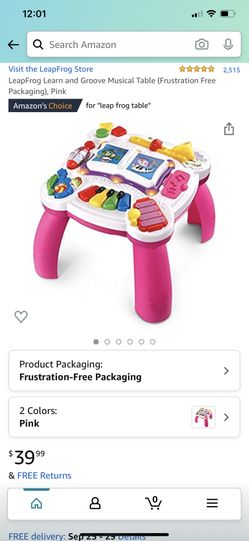 Leapfrog Musical table